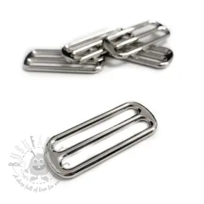Metal Tri-Glide Slide 40 mm silver