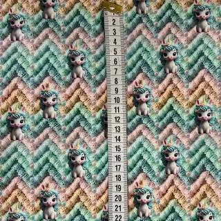 Jersey Cutie Unicorn digital print