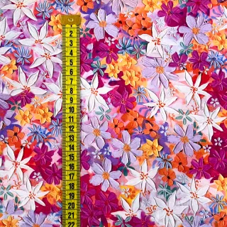 Viscose RADIANCE Gracia flowers digital print