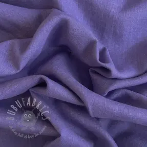 Linen enzyme washed 170 g purple lavender