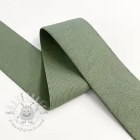 Elastic 4 cm olive green