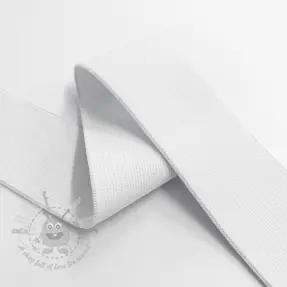 Elastic 4 cm white