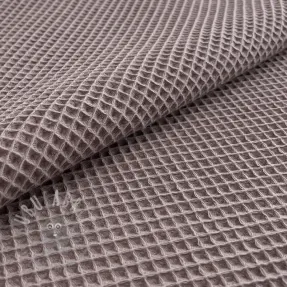 Waffle taupe
