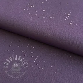 Water-reppellent fabrics violet
