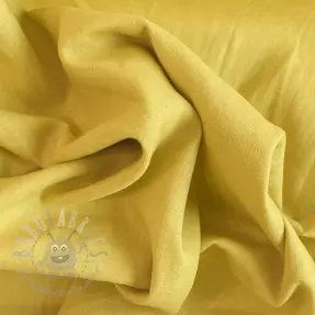 Linen enzyme washed 170 g yellow