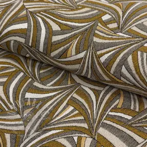 Decoration fabric jacquard Tamise gold