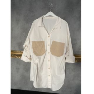 Cotton poplin ecru