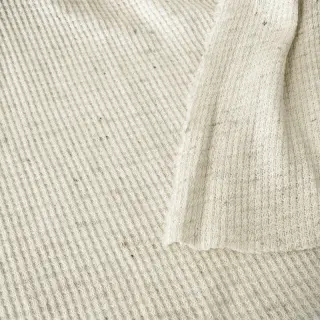 Jersey Cotton-Linen WAFFLE SIMPLY NATURAL