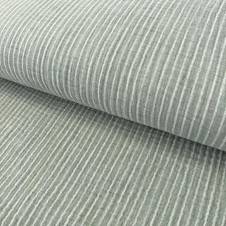 Double gauze/muslin YARN DYED Stripes old green