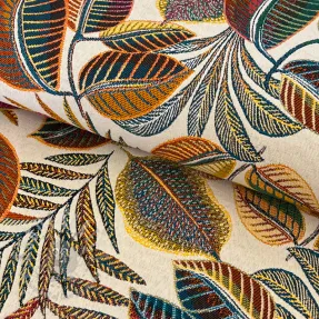 Decoration fabric jacquard Cacao allover multico