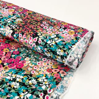 Viscose Camomille fuchsia