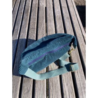 Cotton webbing 4 cm dark old green