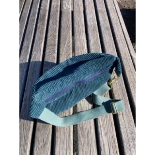 Cotton webbing 4 cm dark old green