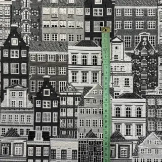 Decoration fabric GOBELIN PREMIUM City canal house