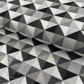 Decoration fabric GOBELIN PREMIUM Triangle graphic art