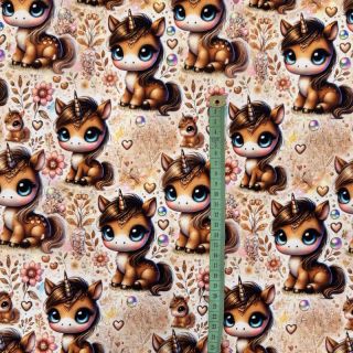 Jersey Pretty ponny design B digital print