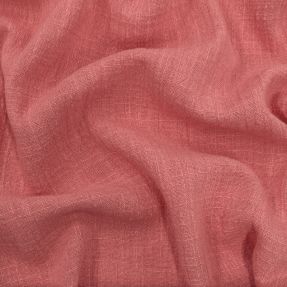 Cotton fabric SLUB WASHED rose