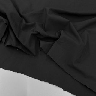 Cotton fabric WASHED black