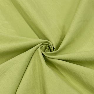 Cotton fabric WASHED old lime