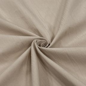 Cotton fabric WASHED beige