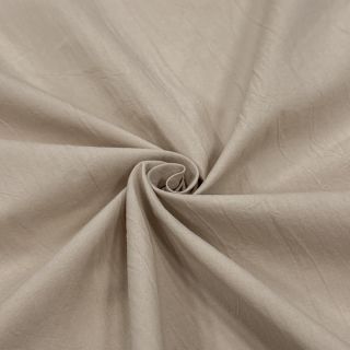 Cotton fabric WASHED beige