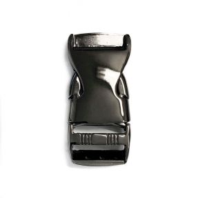Metal Side Release Buckle 25 mm anthracite