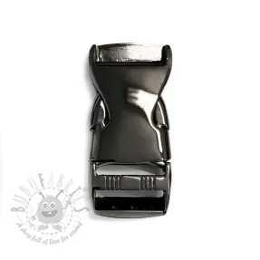 Metal Side Release Buckle 25 mm anthracite