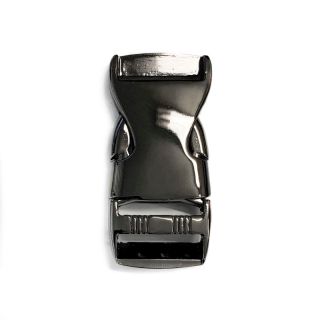 Metal Side Release Buckle 25 mm anthracite