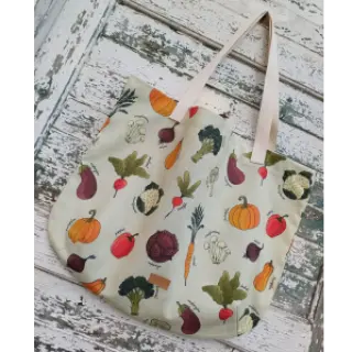 Decoration fabric Veggie Harvest Garden digital print
