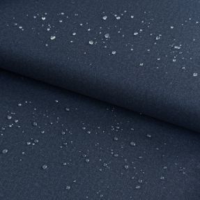 Raincoat fabric DENIM navy
