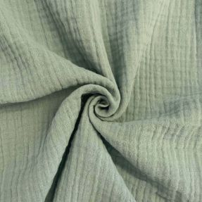 Double gauze/muslin dark mint ORGANIC