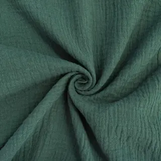 Double gauze/muslin old green ORGANIC