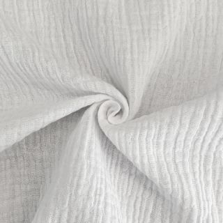 Double gauze/muslin white ORGANIC