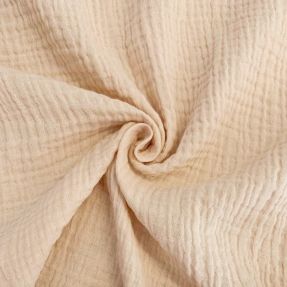 Double gauze/muslin cream ORGANIC