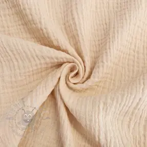 Double gauze/muslin cream ORGANIC