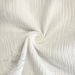Double gauze/muslin ecru ORGANIC