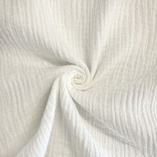 Double gauze/muslin ecru ORGANIC