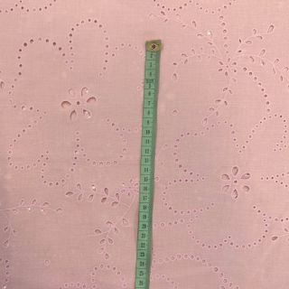 Cotton fabric VOILE Puffy old rose