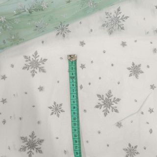 Tulle netting Crystal mint