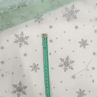 Tulle netting Crystal mint