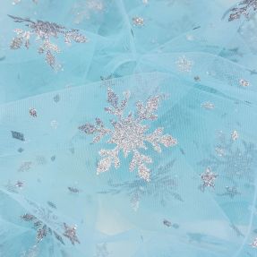 Tulle netting Crystal aqua