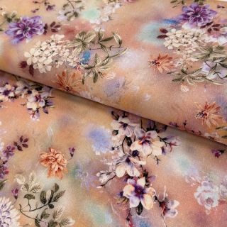 Viscose LUREX Romantica peach