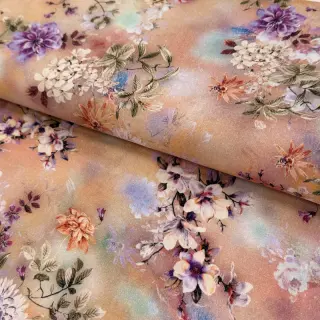 Viscose LUREX Romantica peach