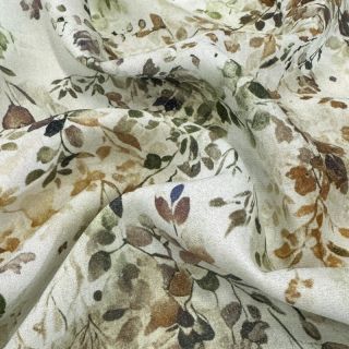 Viscose LUREX Fine leaves green