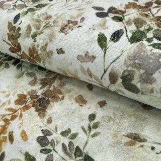 Viscose LUREX Fine leaves green