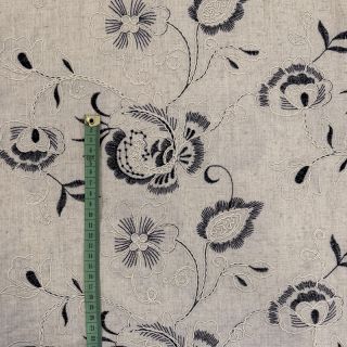 Linen viscose Lizzy BOUQUET naturels