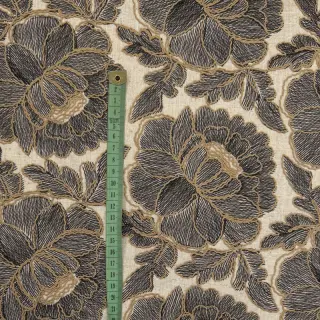 Linen viscose Lizzy flowy grey