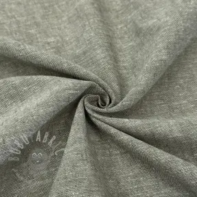 Linen cotton Lico camo green