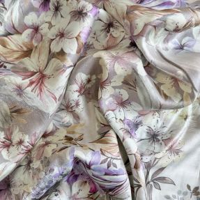 Viscose SHINIO Floral treasure natural