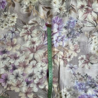 Viscose SHINIO Floral treasure natural